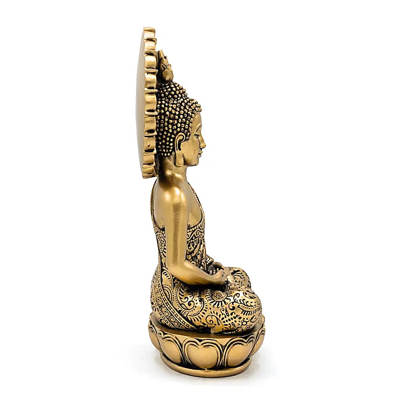 Bouddha méditation doré - 2