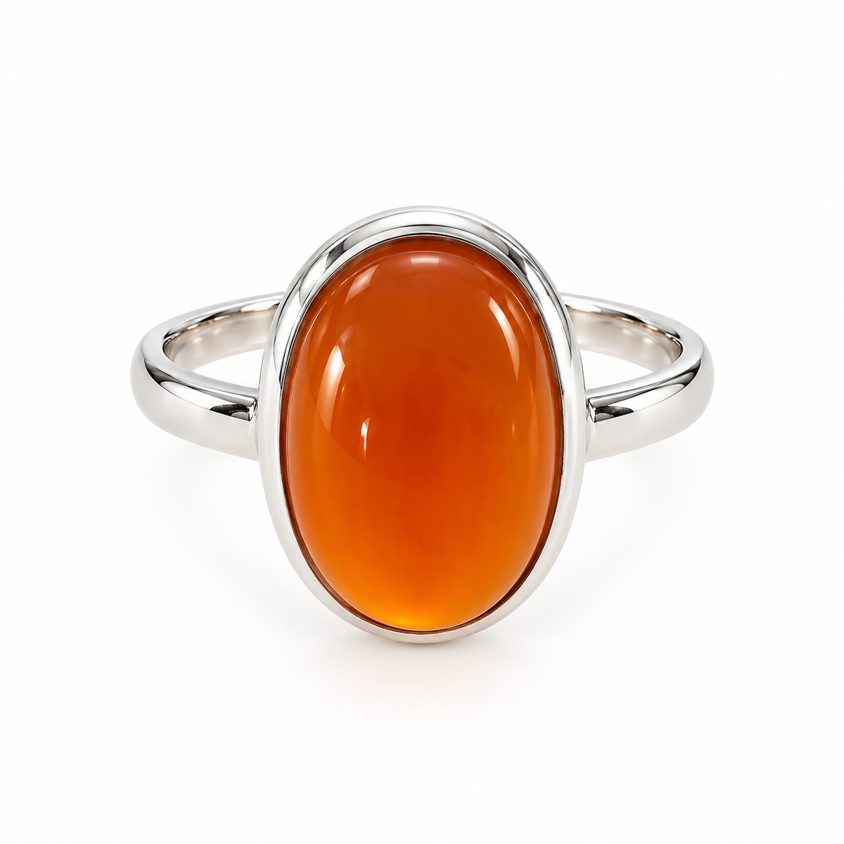 Bague Cornaline Argent 925