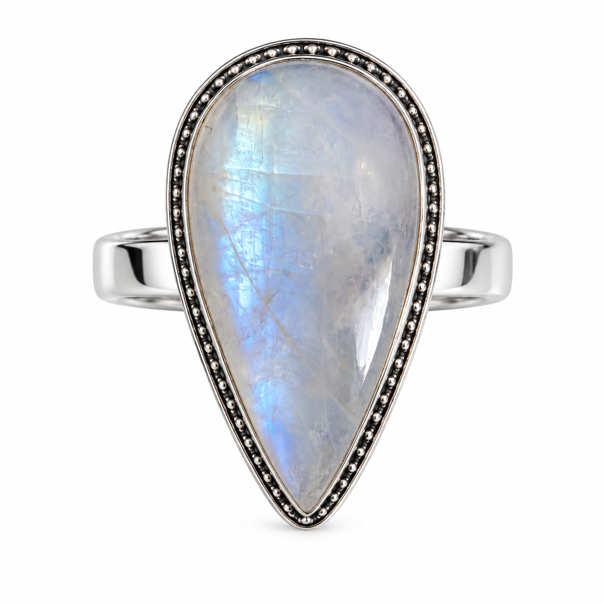 Bague péristérite Colombe