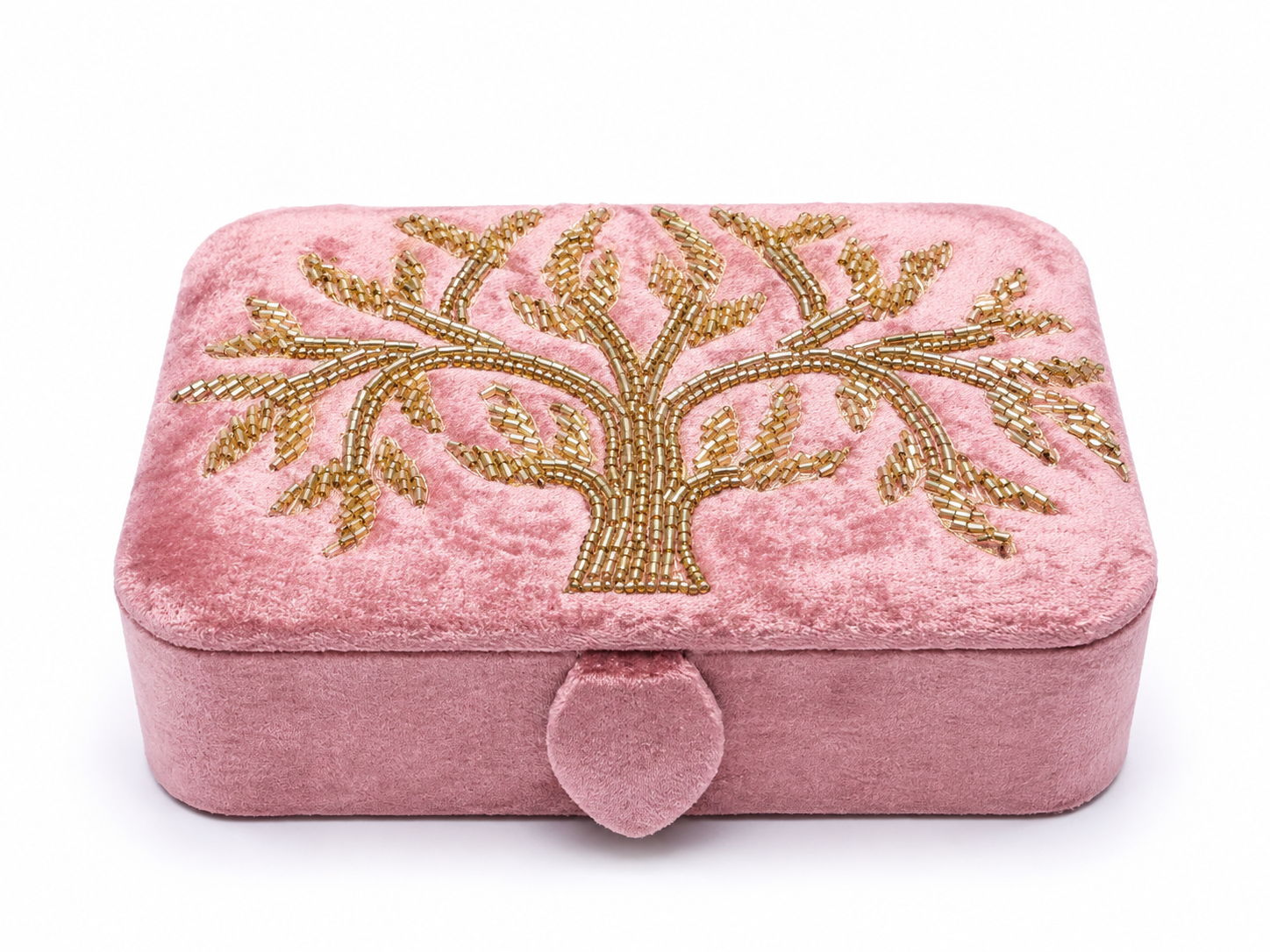 Coffret à bijoux velours