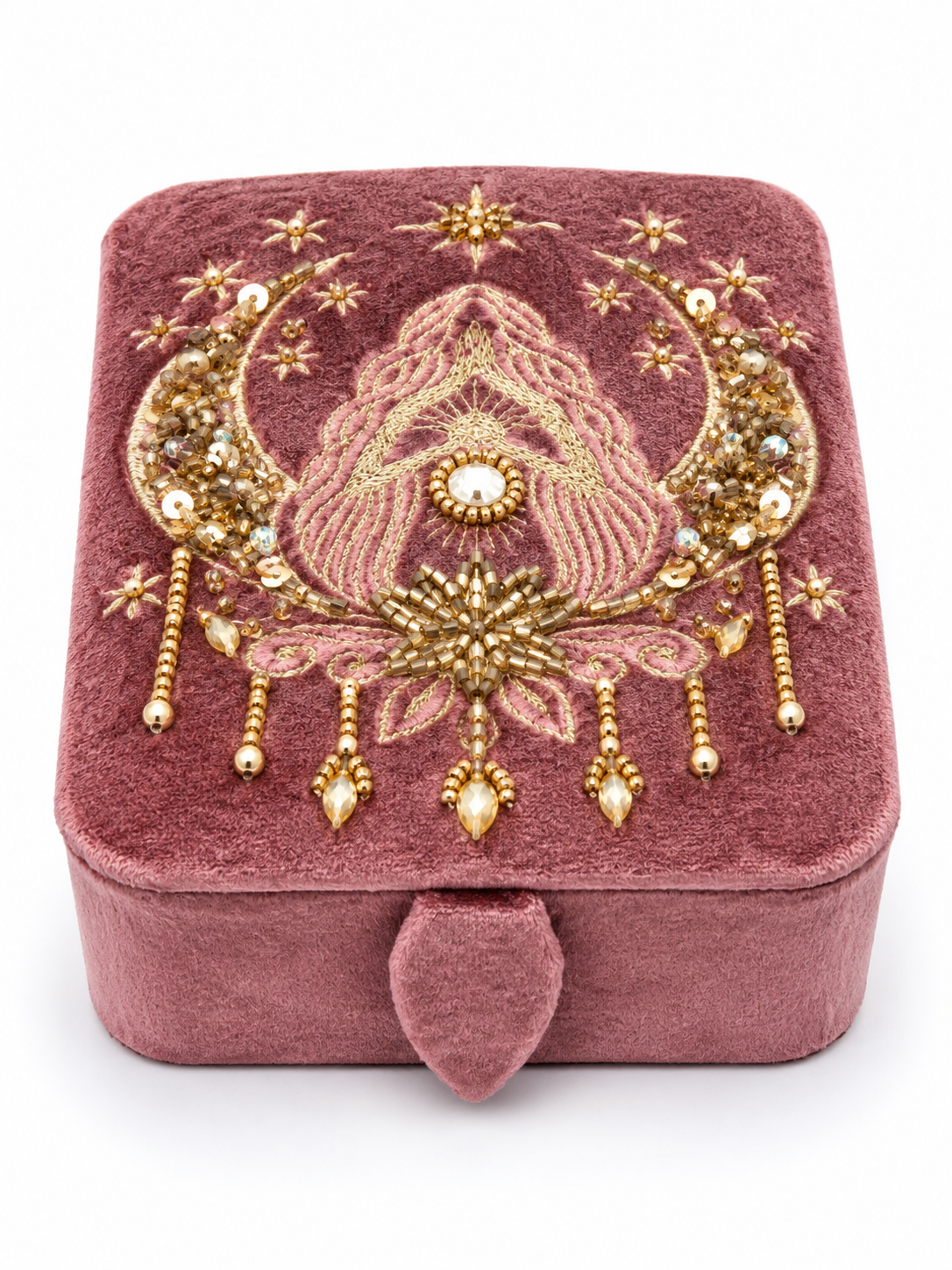 Coffret à bijoux velours