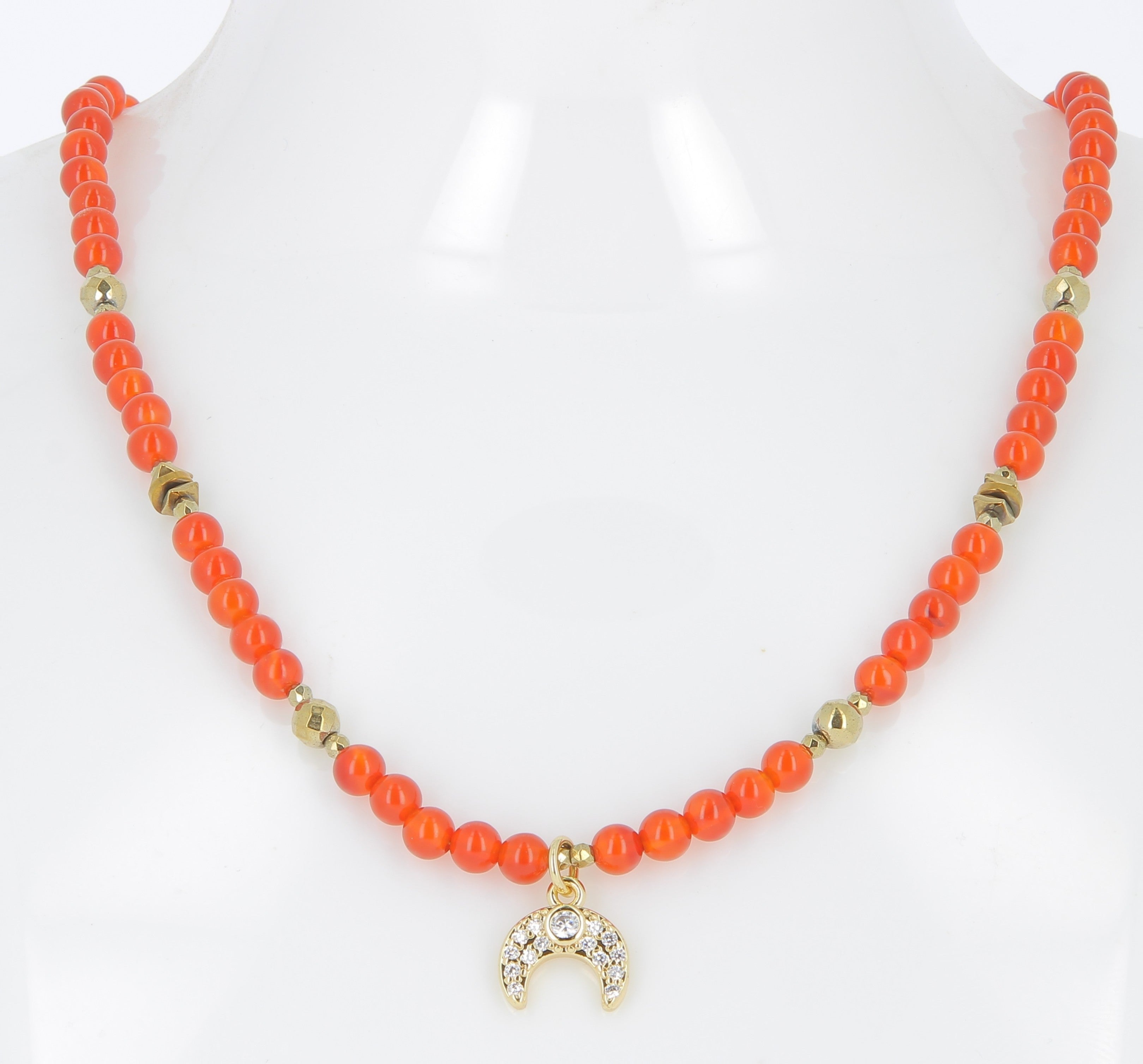 Talisman Ketting Carneool