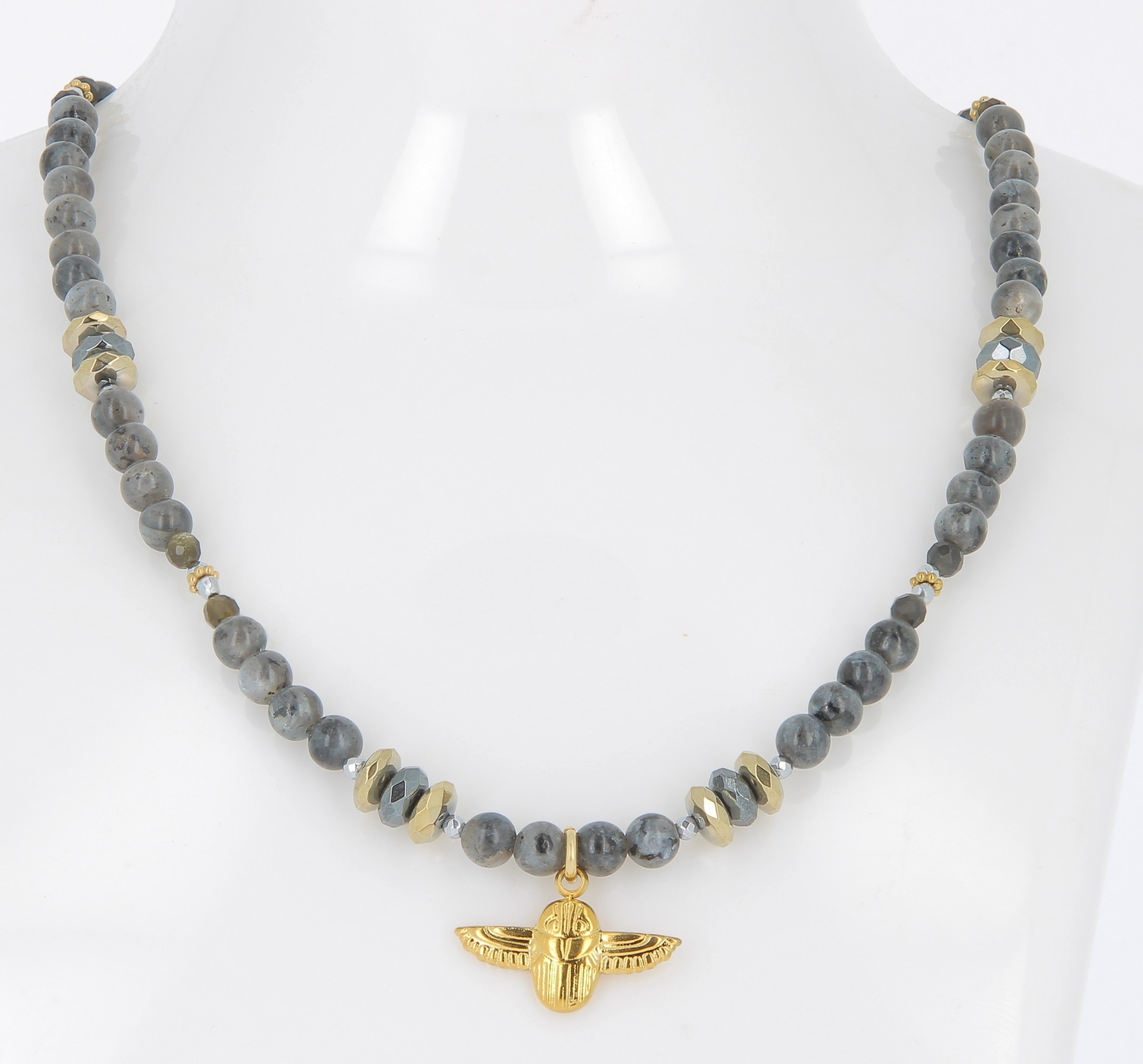 Talisman Ketting Larvikiet