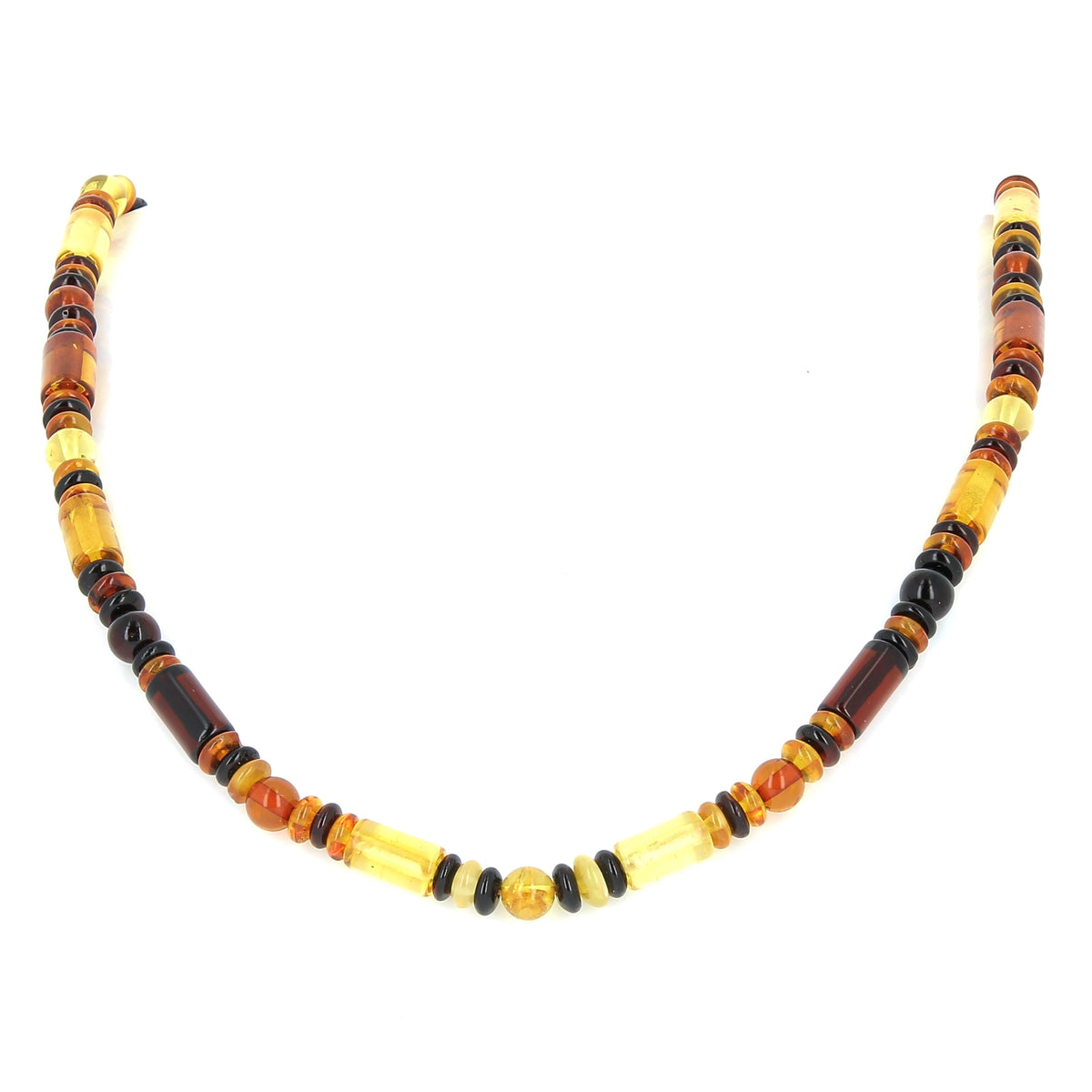 Collier homme en ambre