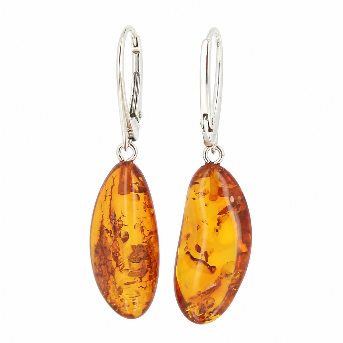 Boucles d'Oreilles Liberty Ambre