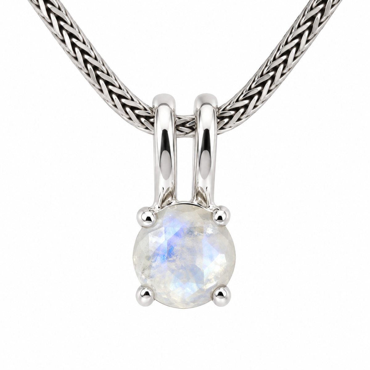 Pendentif Étincelle Péristérite Ag925