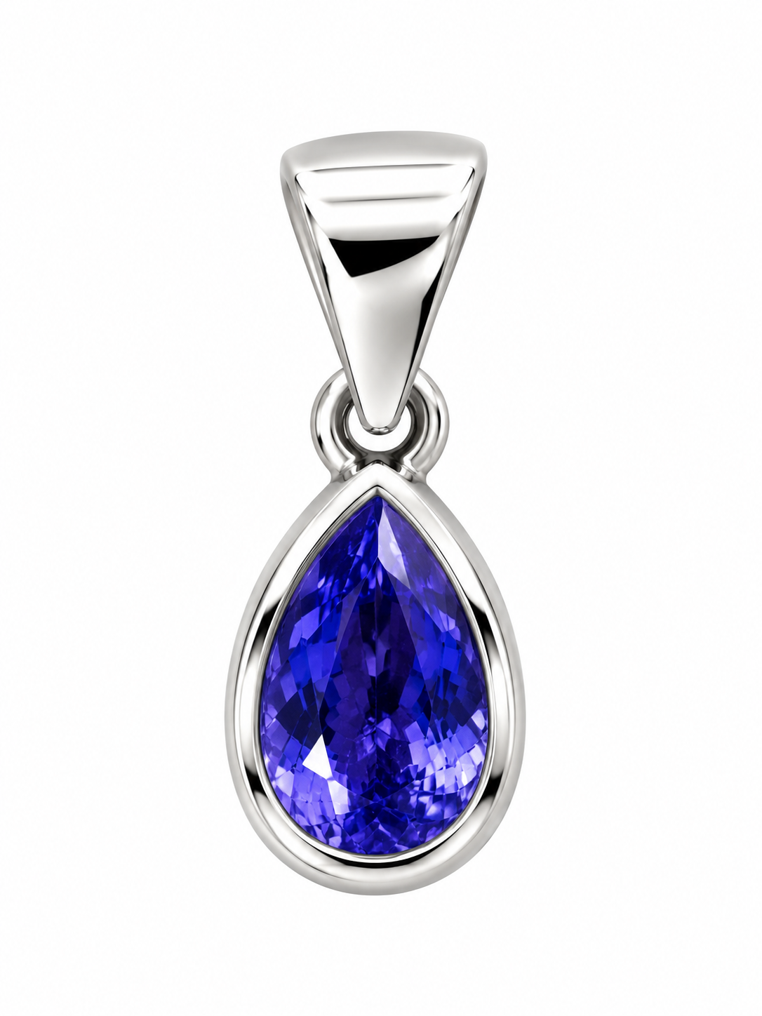 Pendentif Tanzanite taillée Ag925