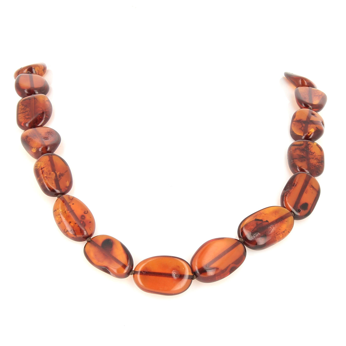 Collier femme en ambre