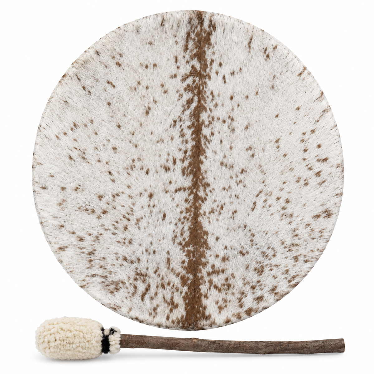 Tambour chamanique chèvre et saule - 50 cm