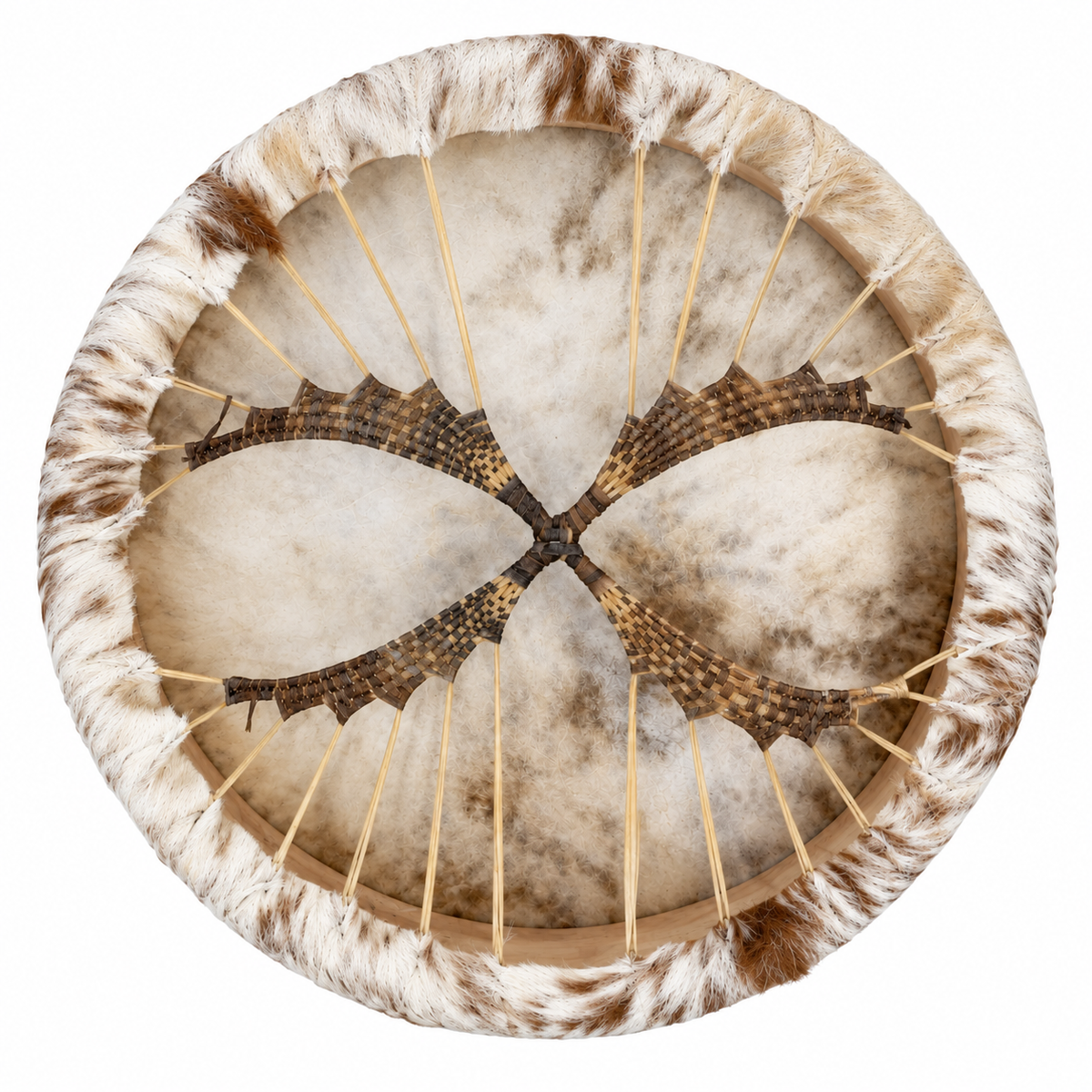 Tambour chamanique chèvre et saule - 50 cm