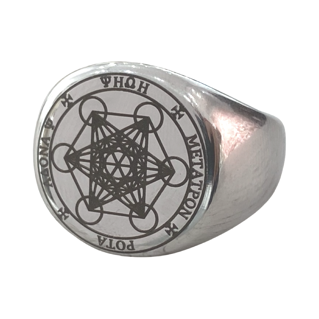 Bague chevalière métatron