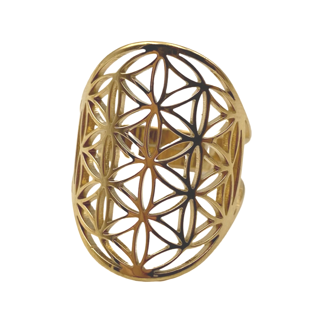 Bague fleur de vie