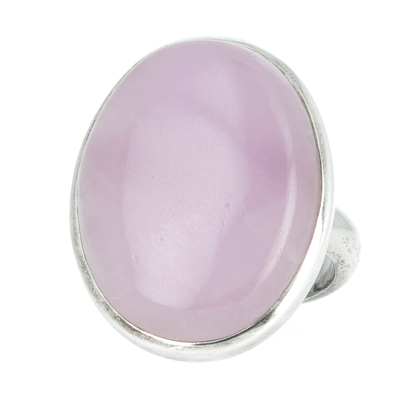 Bague kunzite ovale