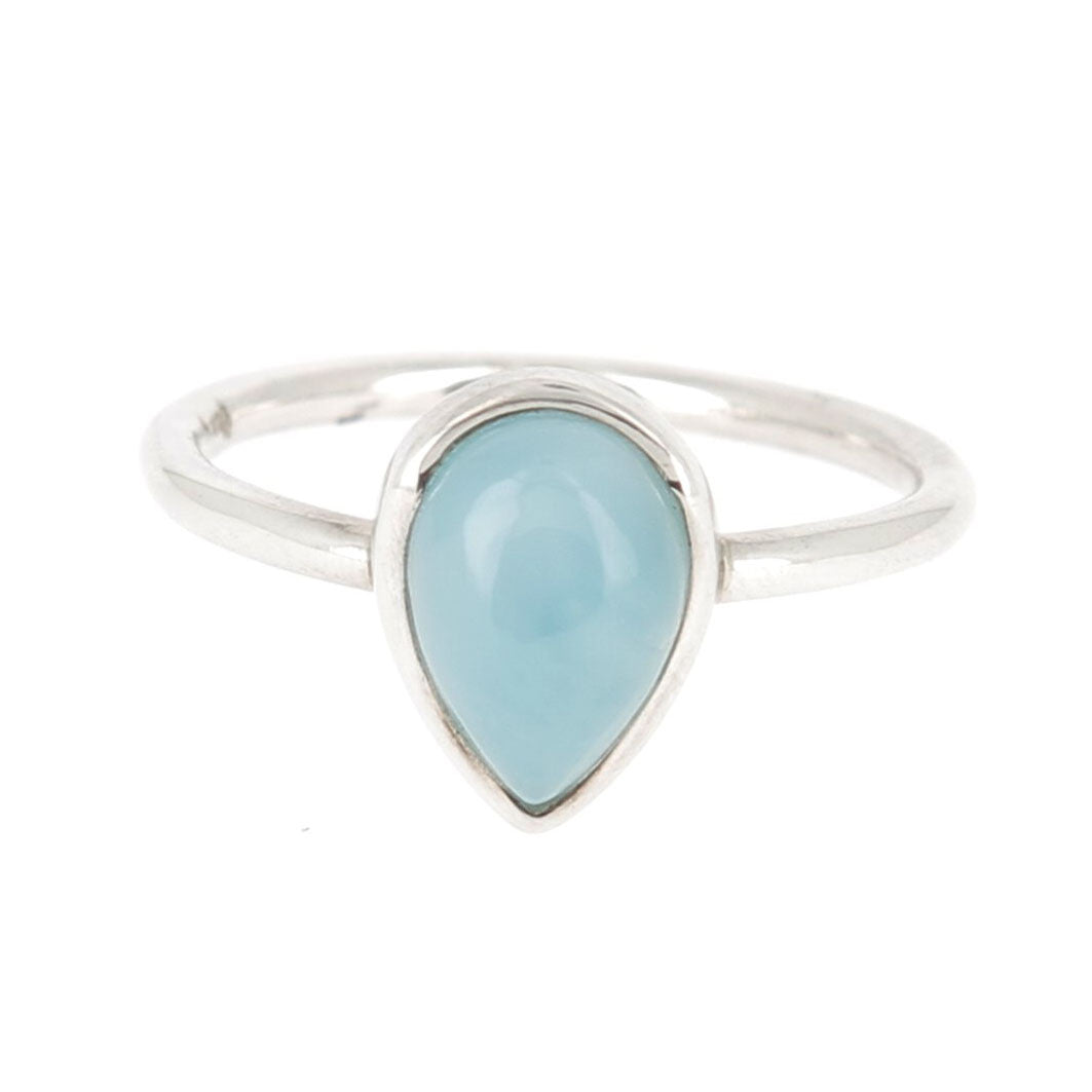Bague larimar flèche