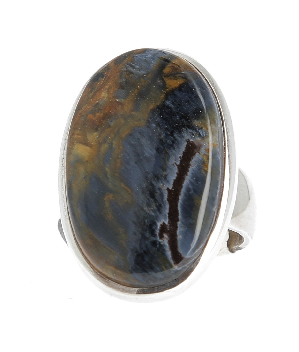 Bague piétersite ovale