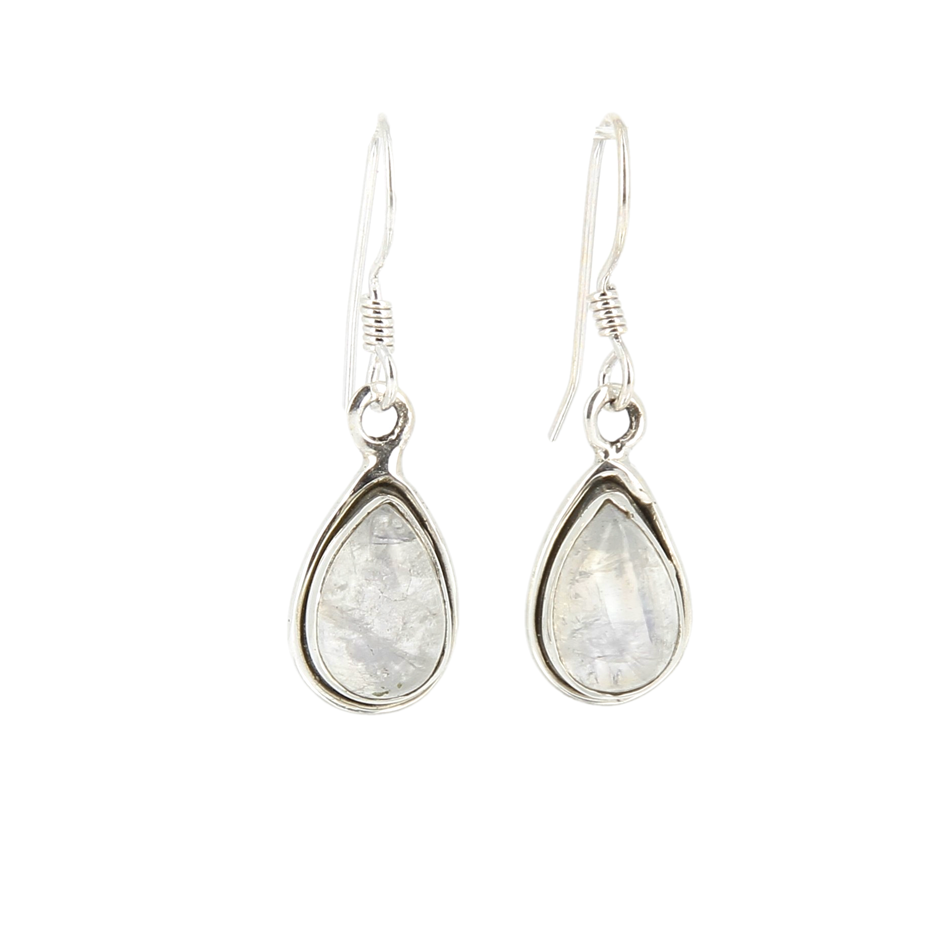 Boucles d'oreilles Péristérite goutte