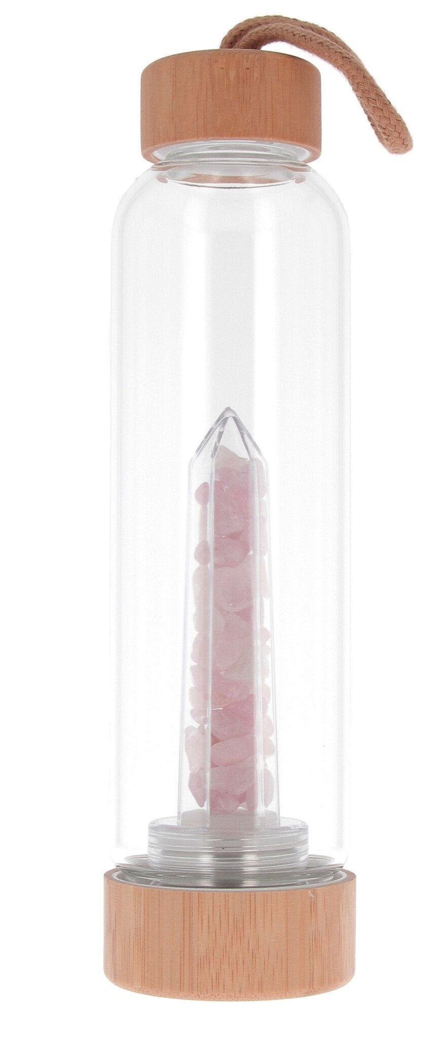 Bouteilles d'eau verre - vue 2