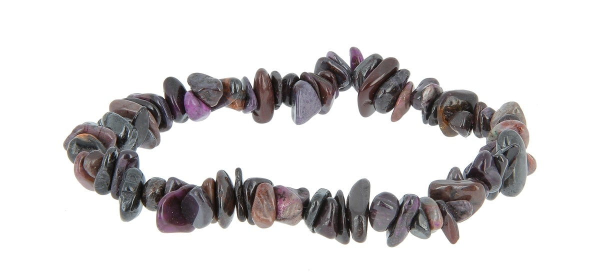 Bracelet chips - barroque sugilite