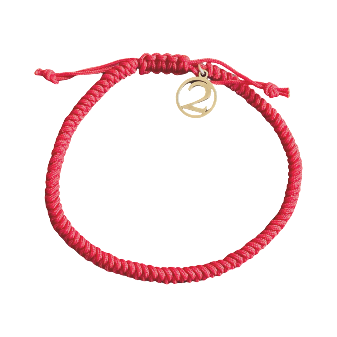 Bracelet cordon Chance - vue 2