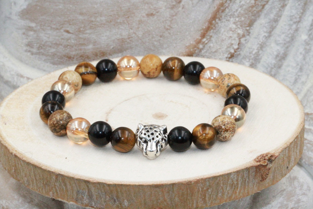 Luipaard Armband