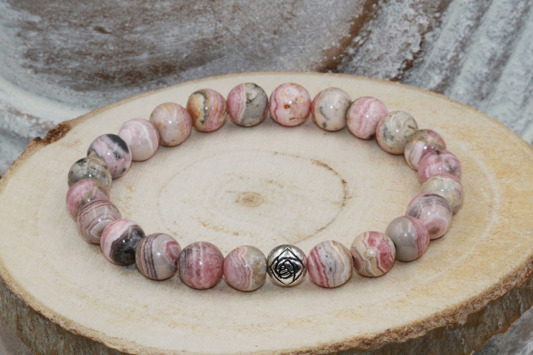 Bracelet rhodochrosite