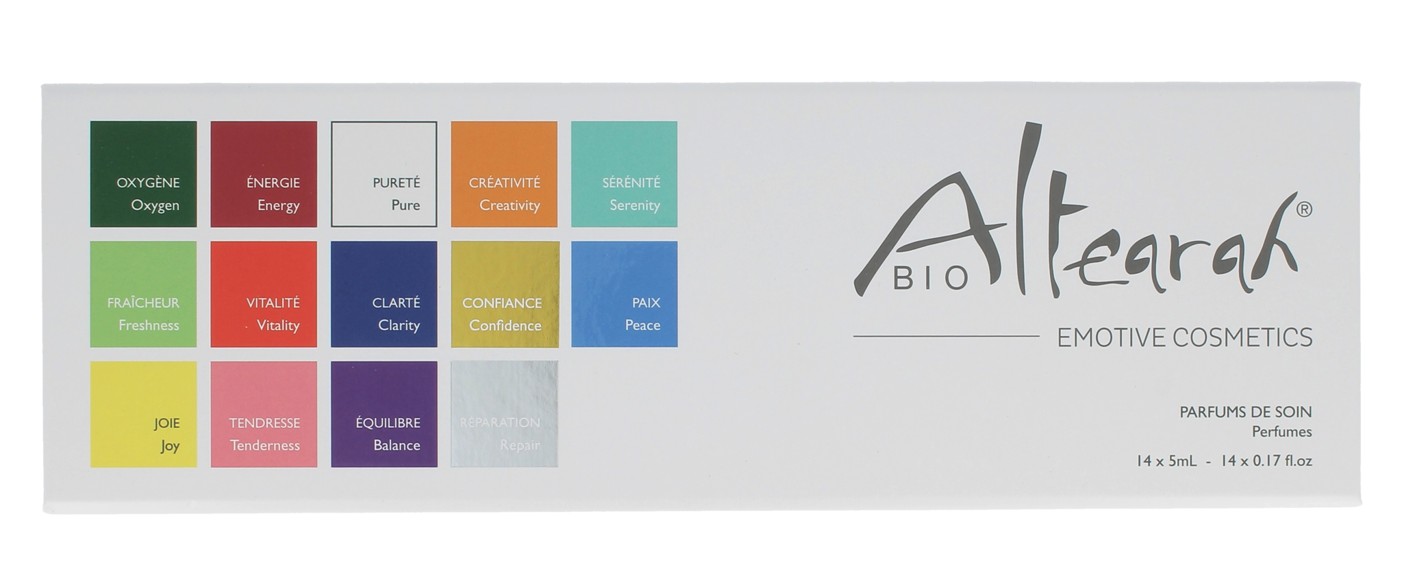 Coffret Altearah 14 parfums de soin de 5 ml - vue 2