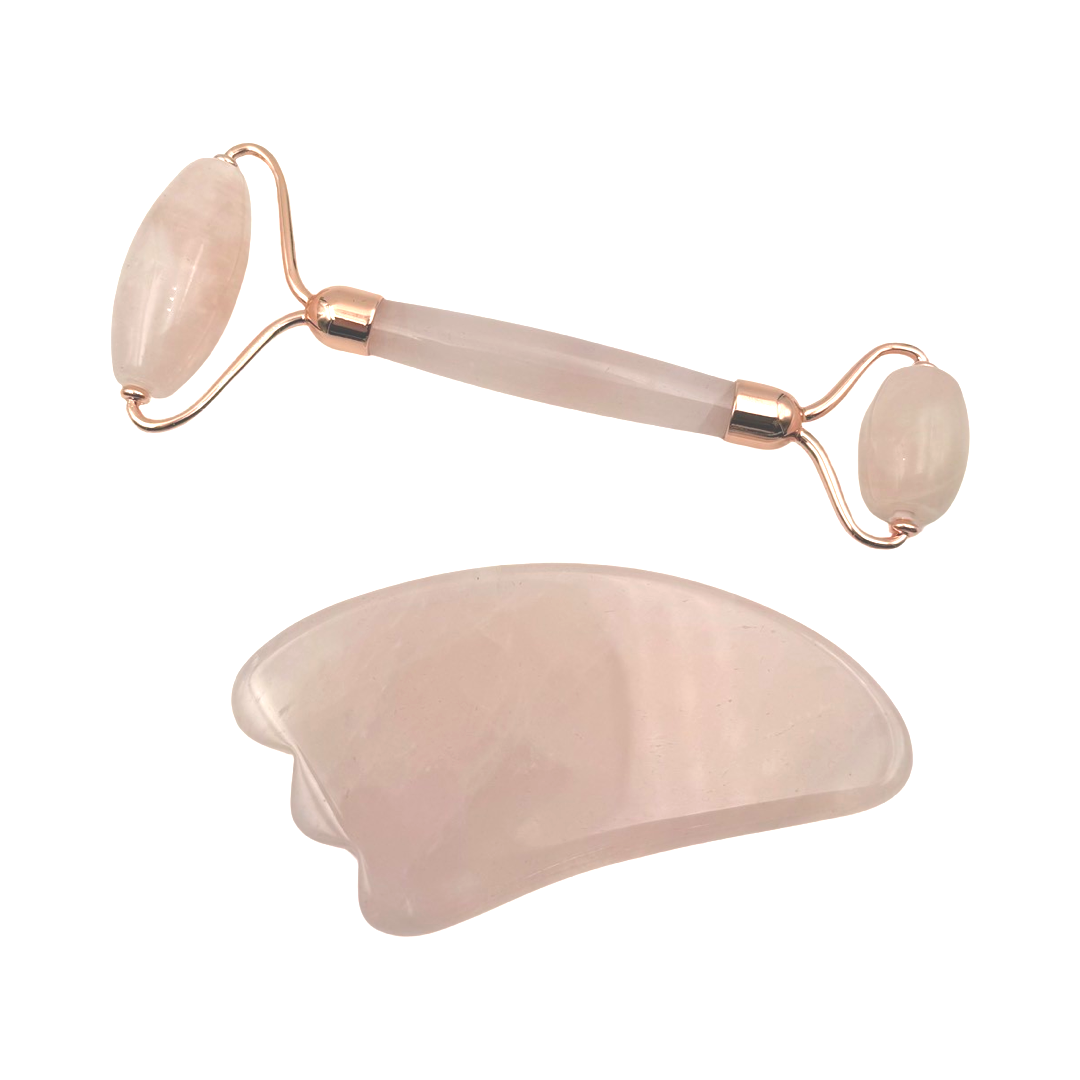 Giftset Massagerol en Gua Sha