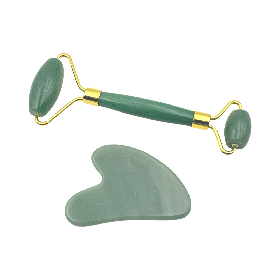 Giftset Massagerol en Gua Sha