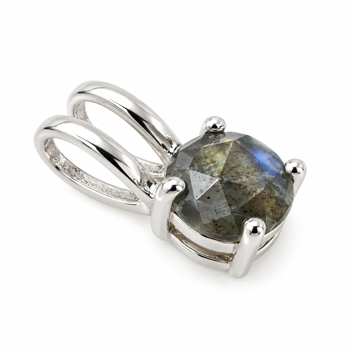 Pendentif Étincelle Labradorite Ag925