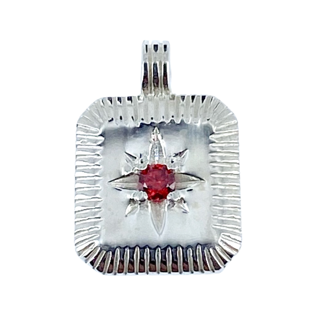 Hanger Geboortestenen Zilver