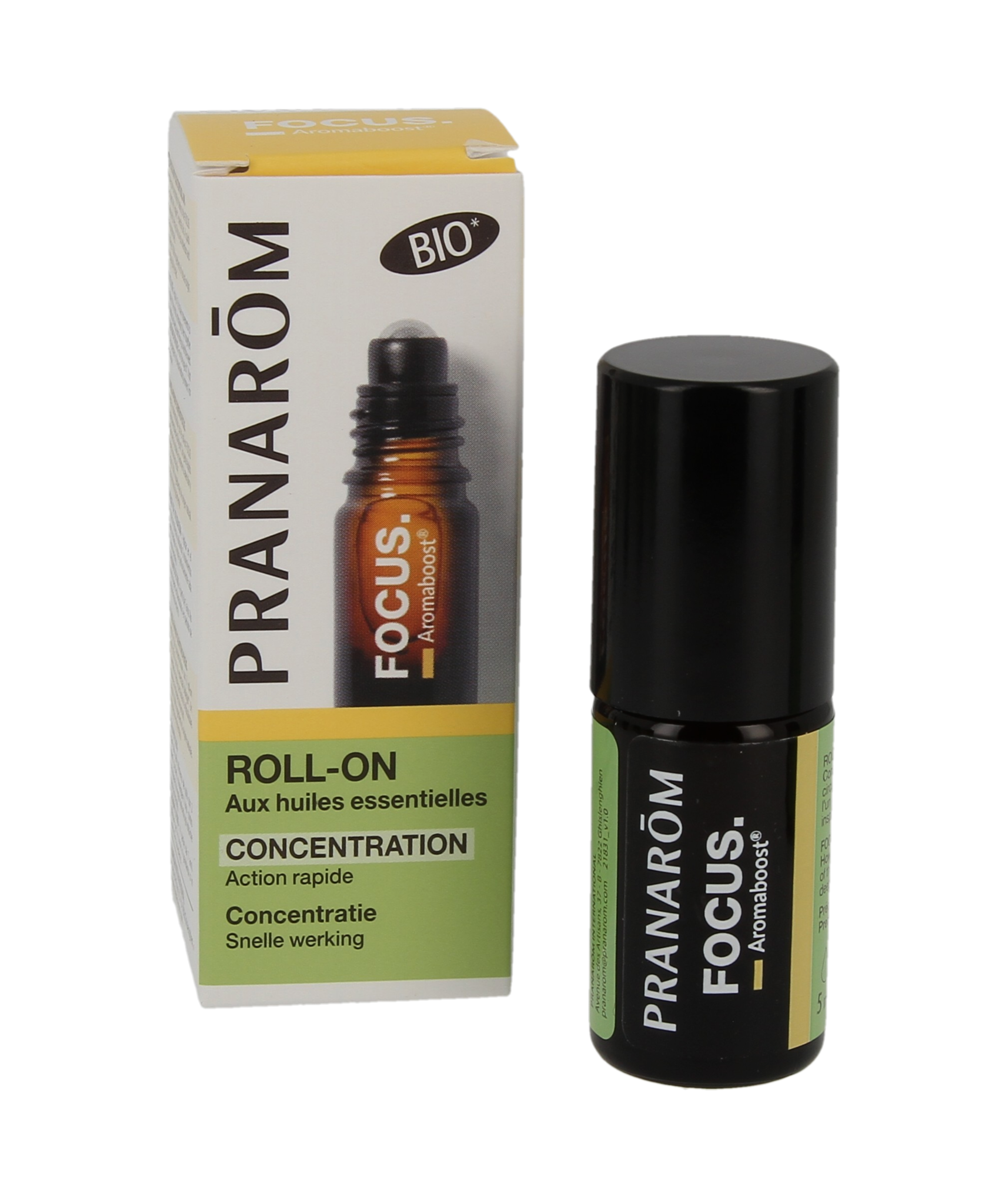 Roll-on huiles essentielles CONCENTRATION / FOCUS Pranarom