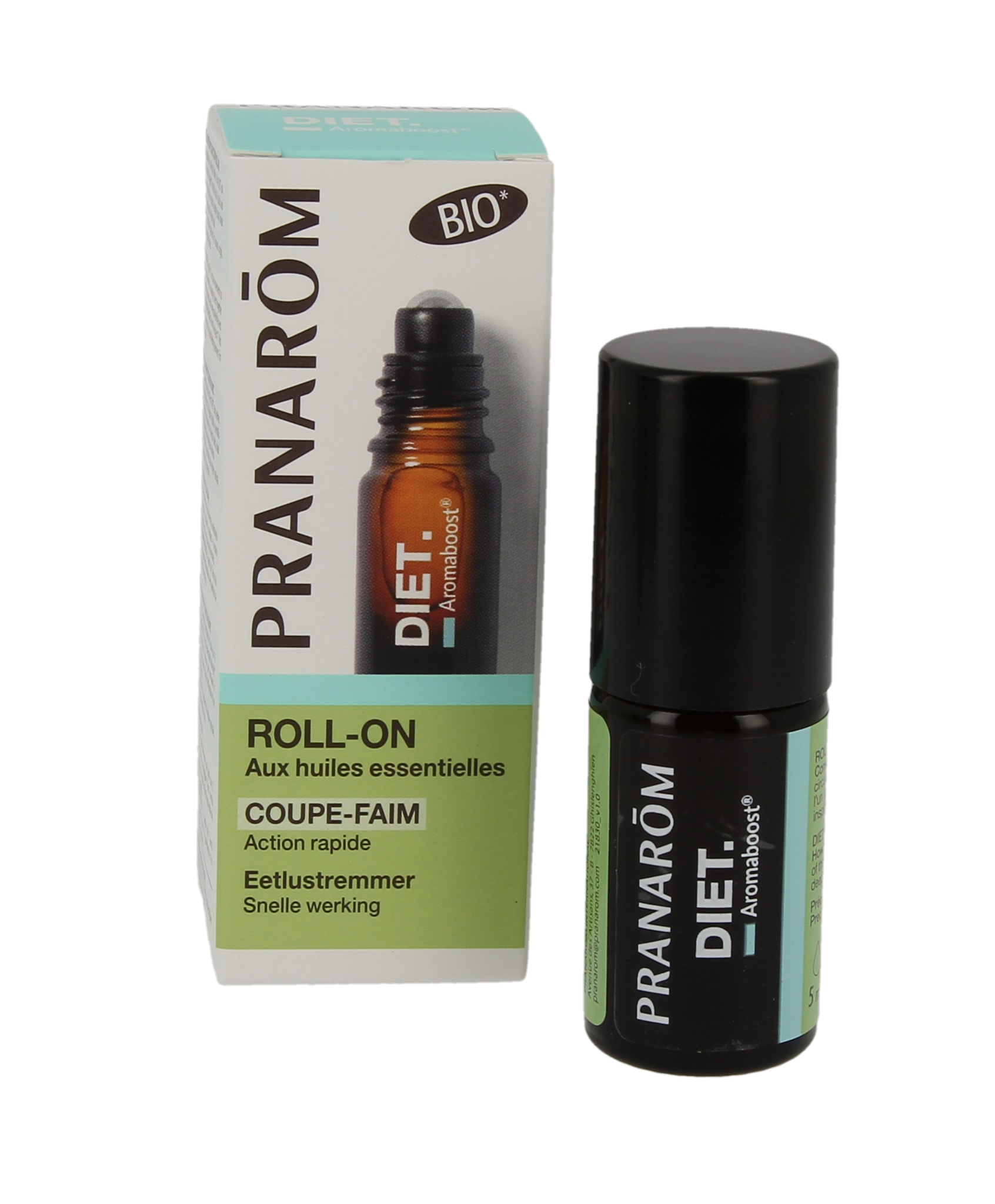 Roll-on huiles essentielles COUPE-FAIM / DIET Pranarom