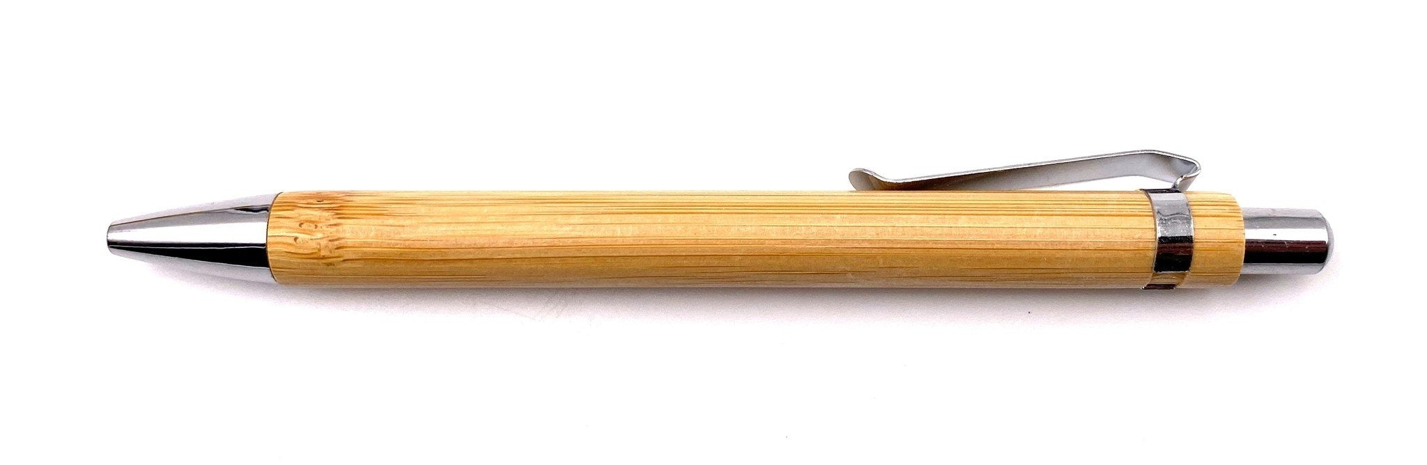 Stylo bille en bois de bambou personnalisable