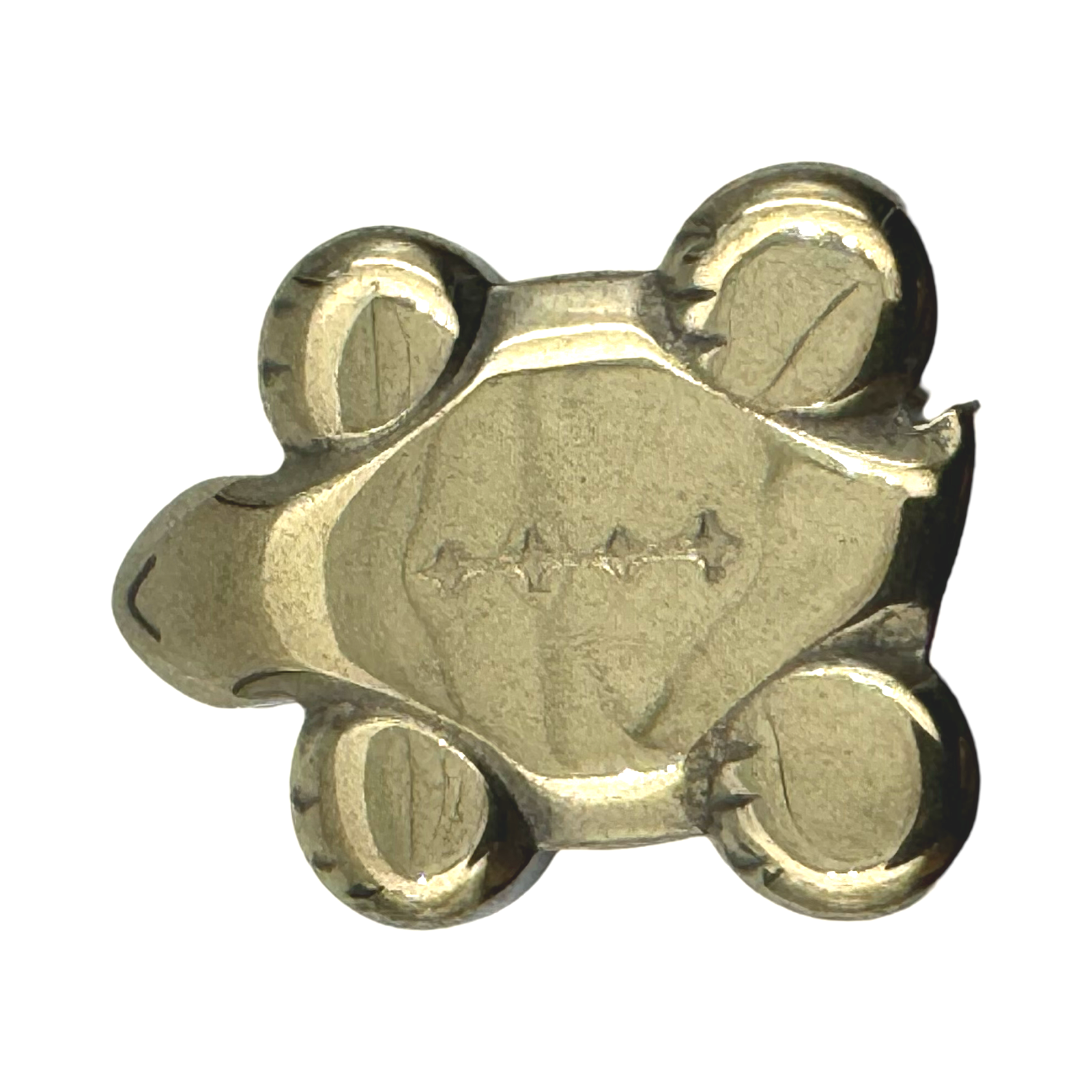 Tortue pyrite - vue 3
