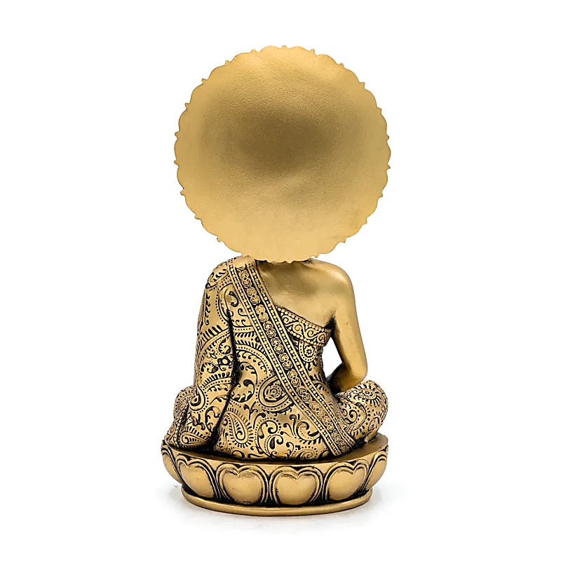 Bouddha méditation doré - 3