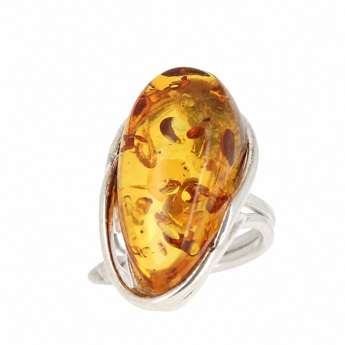 Bague Ambre liberty Ag925