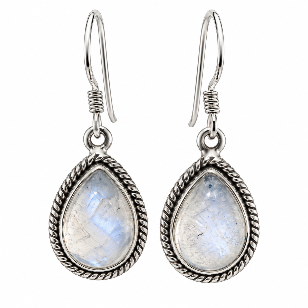 Boucles d'Oreilles Indy Péristérite Gouttes