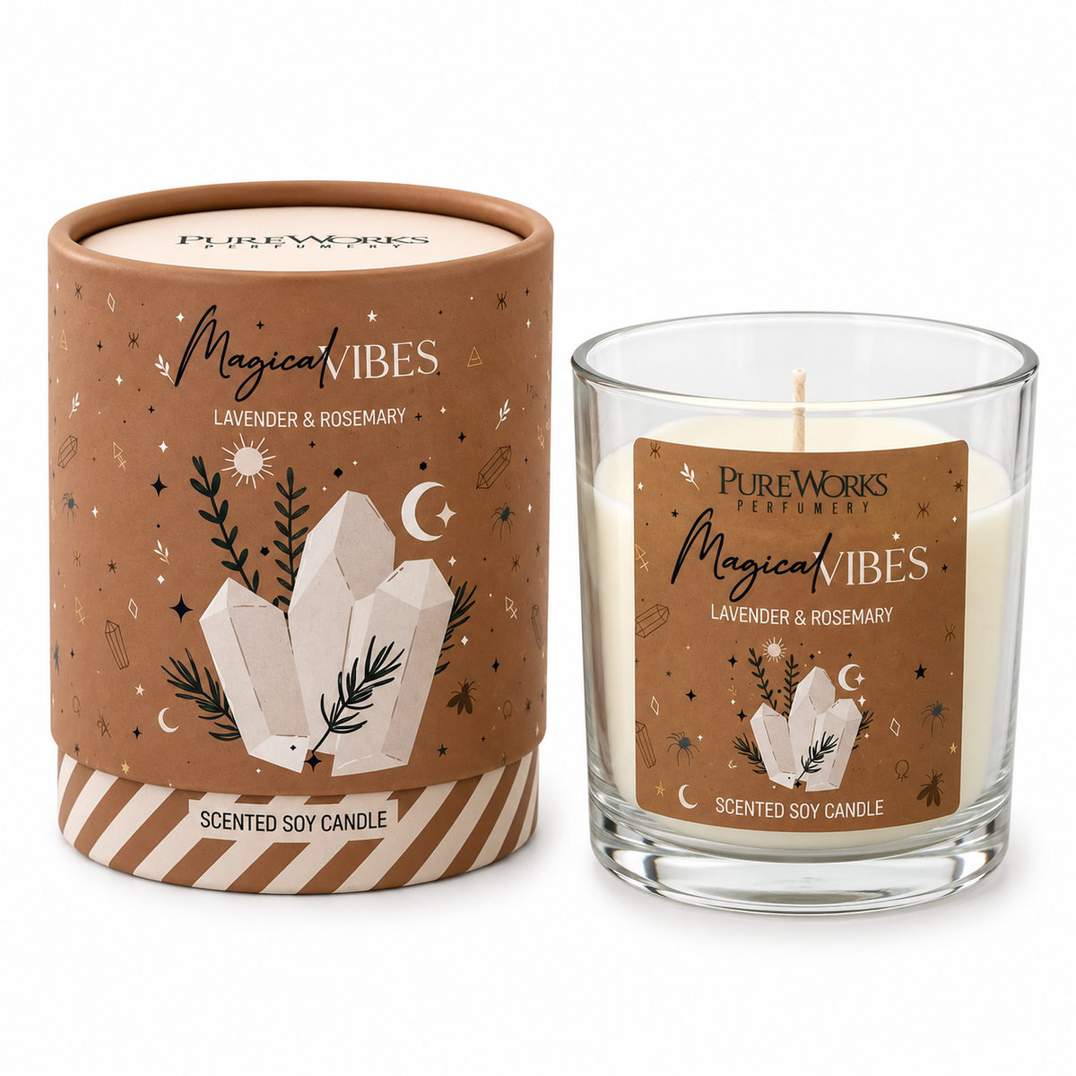 Bougies parfumées Celestial Magic