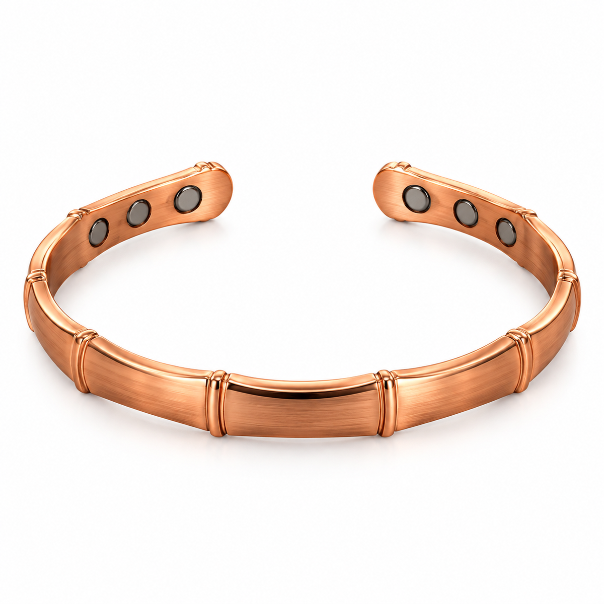 Bracelet Cuivre Magnétique – Harmonie – Lignes