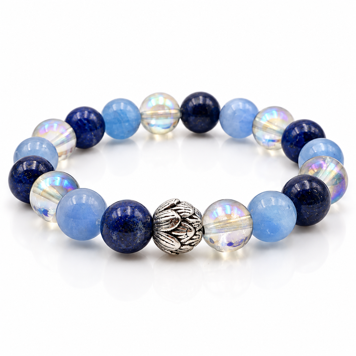 Aqua Lotus Armband