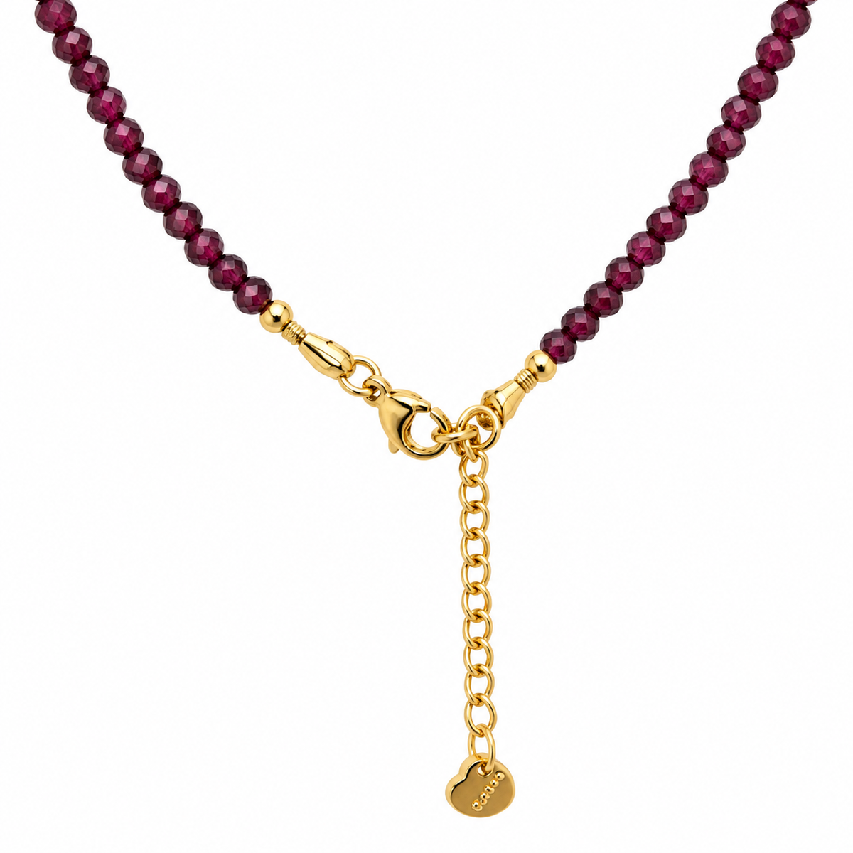 Collier Envol Sacré – Grenat & Cornaline