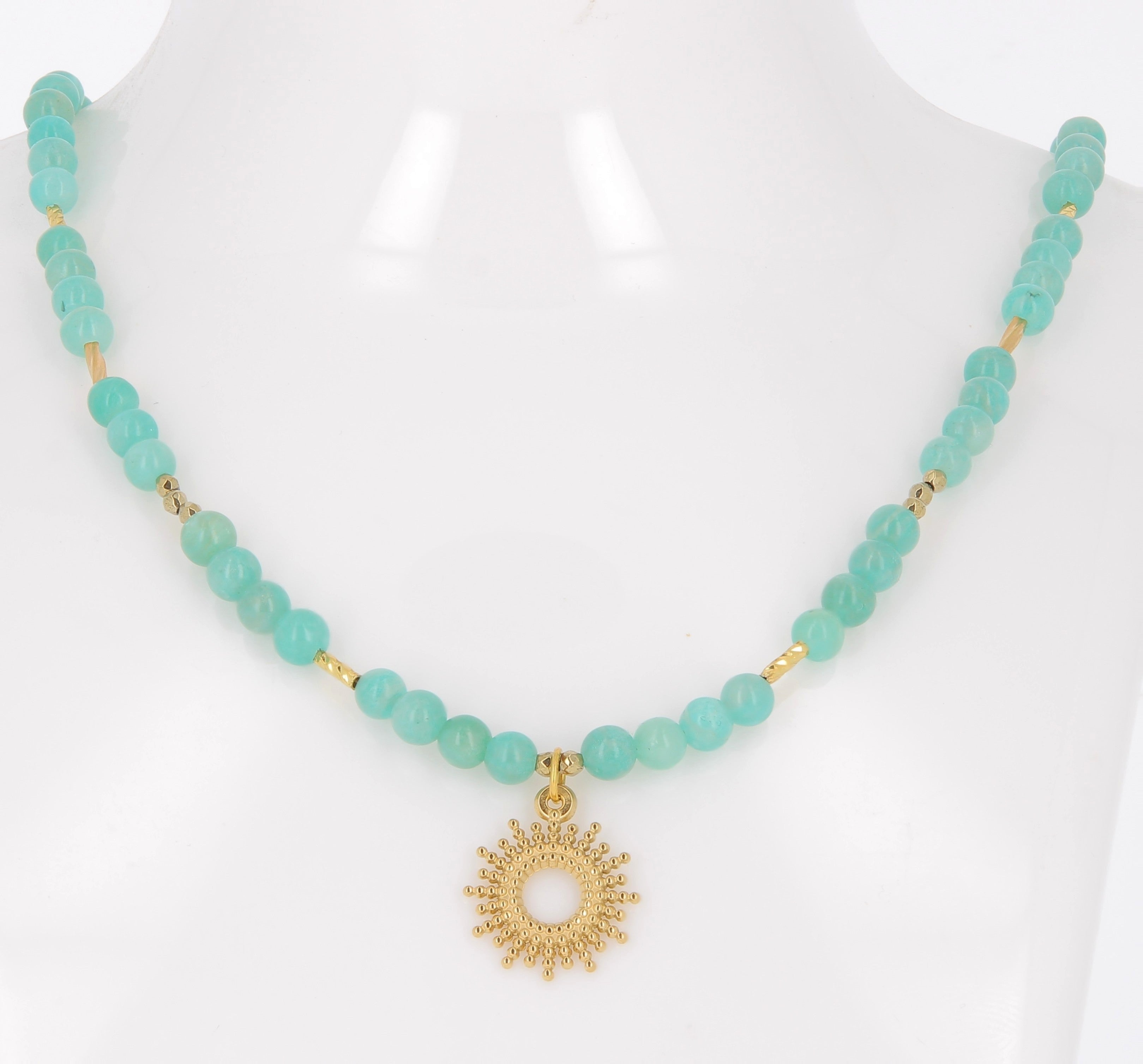 Talisman Ketting Amazoniet