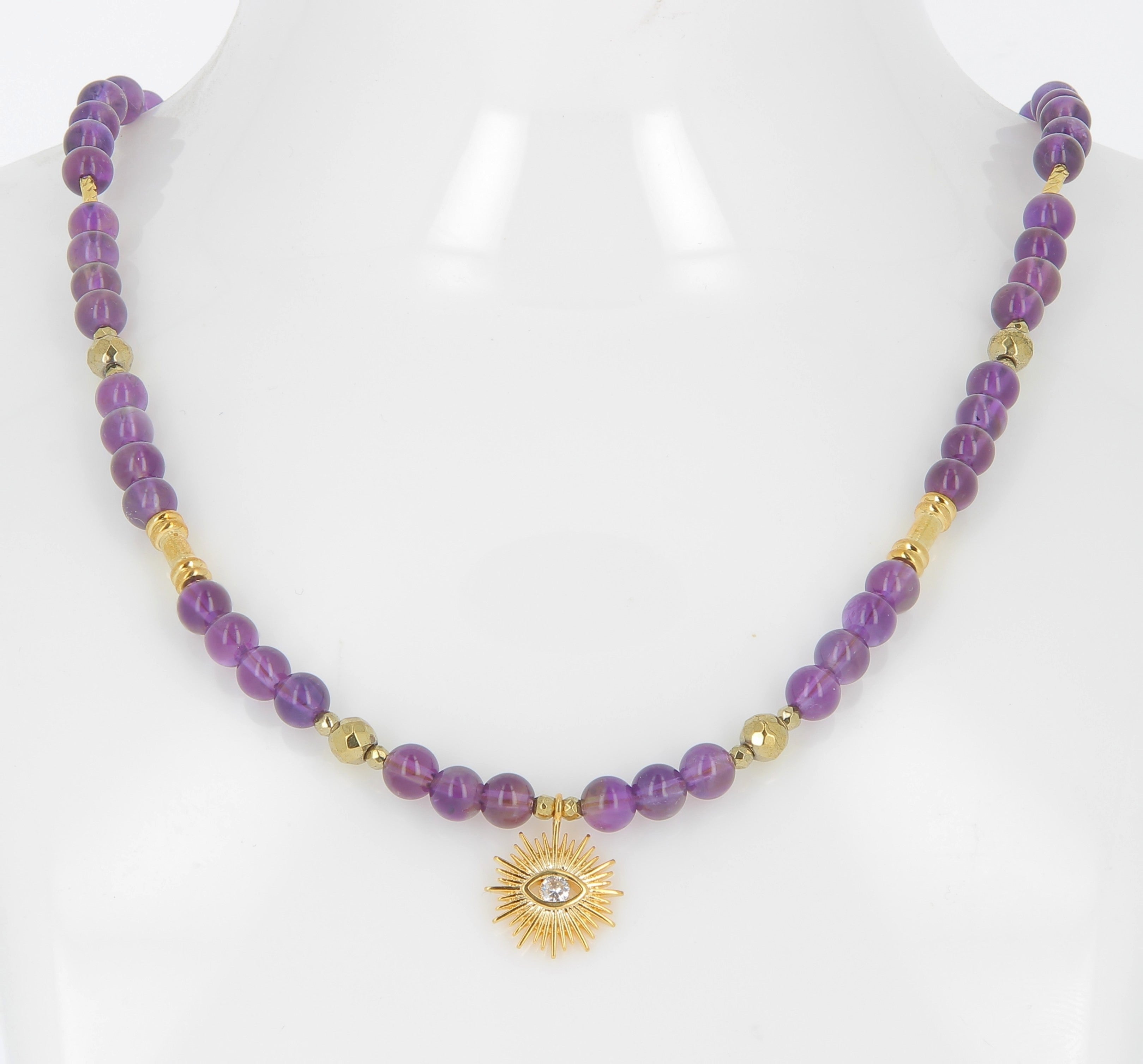 Talisman Ketting Amethist