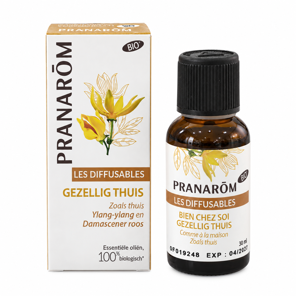 Les Diffusables BIEN CHEZ SOI BIO 30 ml - Pranarôm