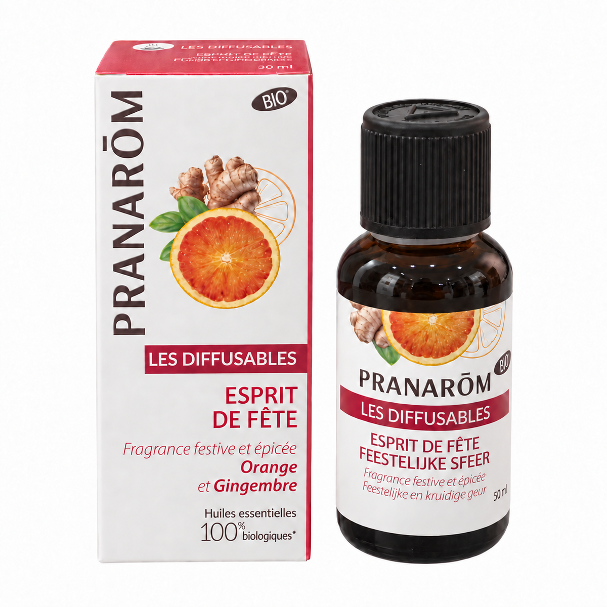 Les Diffusables ESPRIT DE FÊTE BIO 30 ml - Pranarôm