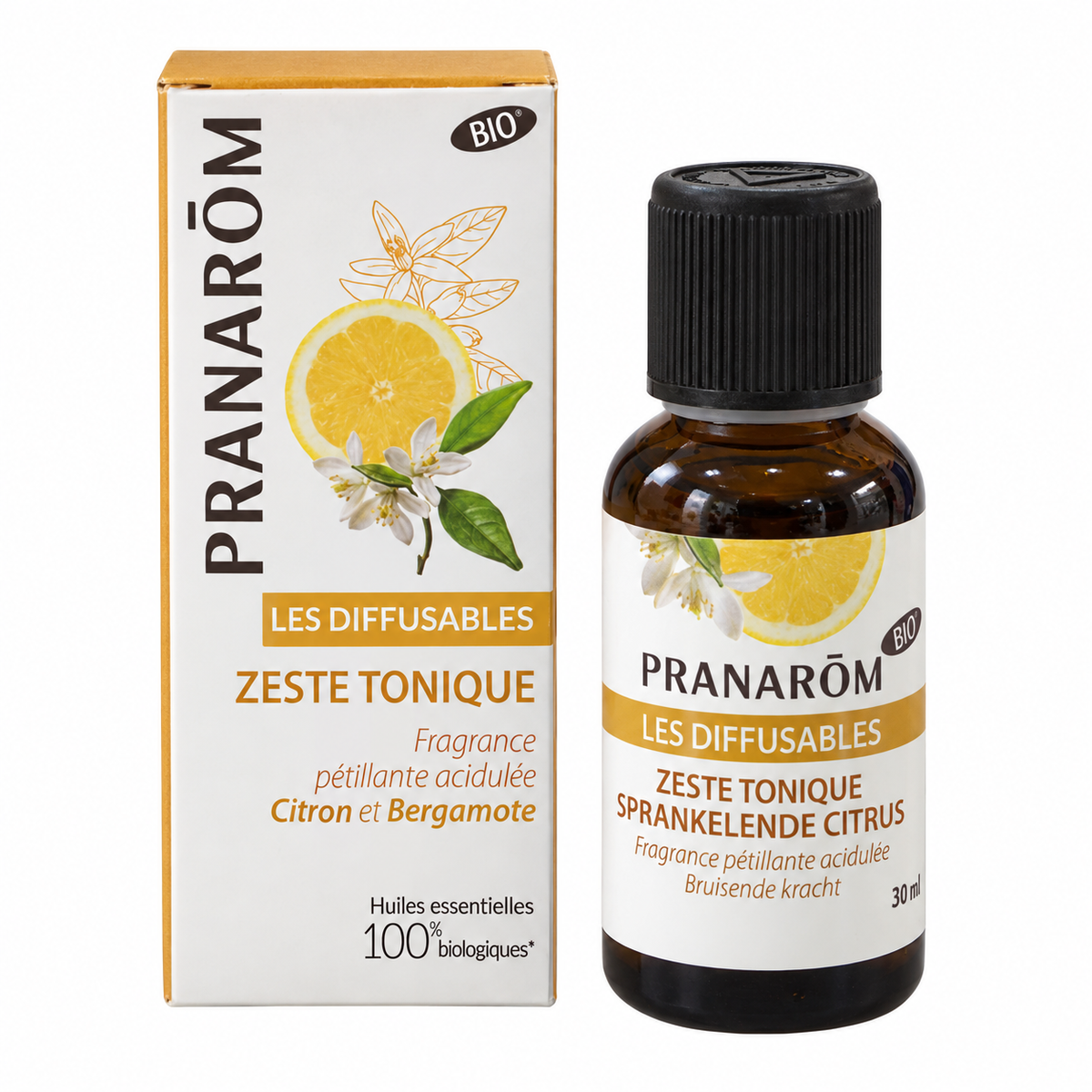 Les Diffusables ZESTE TONIQUE BIO 30 ml - Pranarôm