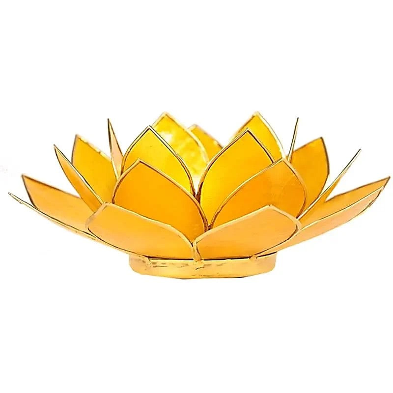 Photophore Lotus Chakra & Or
