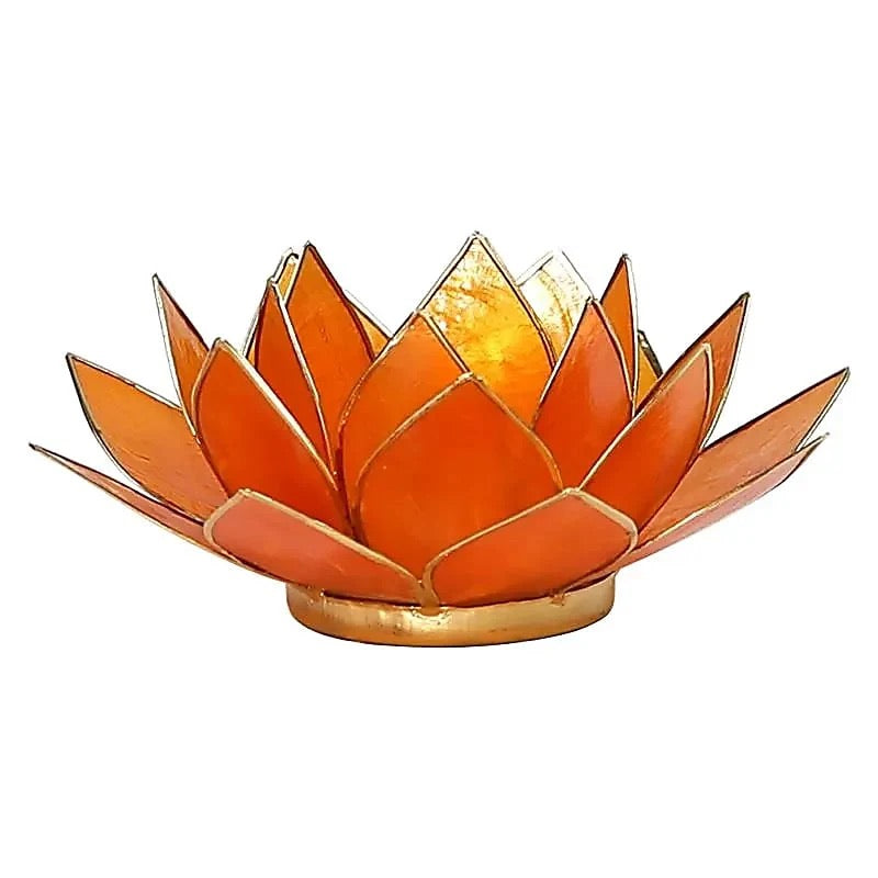 Photophore Lotus Chakra & Or
