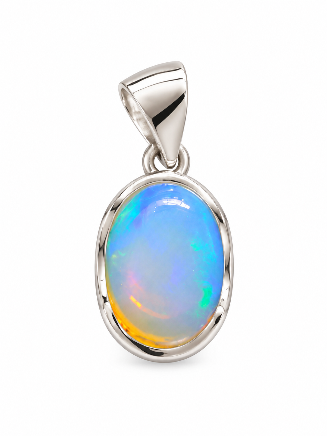 Pendentif Opale Ethiopie Ag925