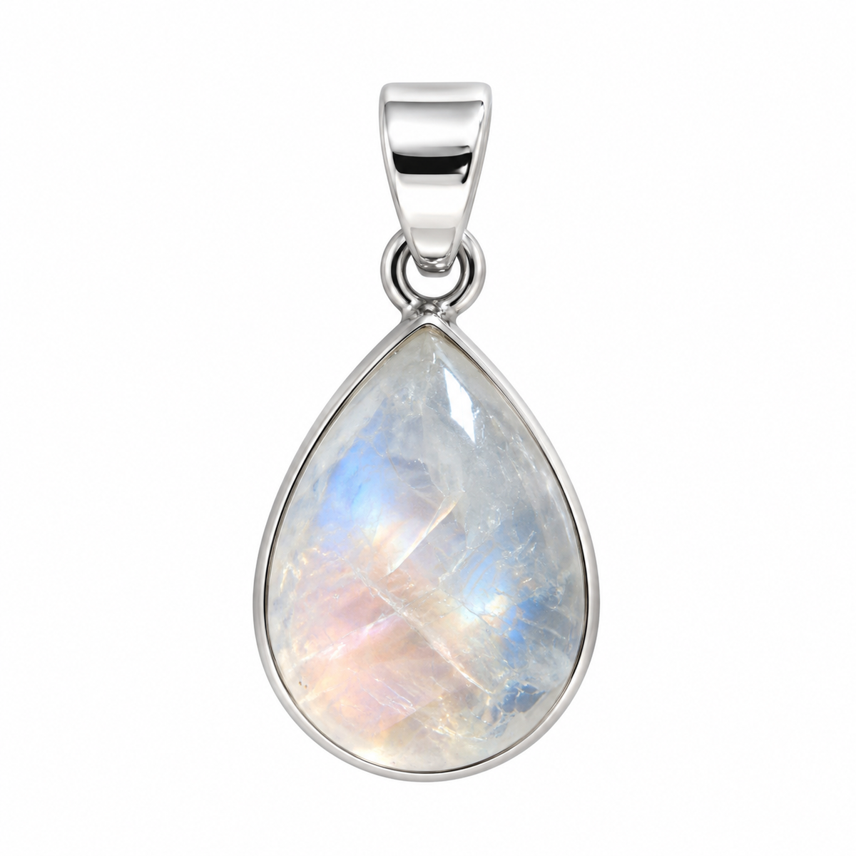 Pendentif Péristérite Larme
